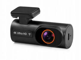Automobilinis Ultra HD 4K vaizdo registratorius su Wi-Fi ir dviem G-jutiklio kameromis