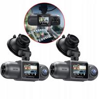 Vaizdo registratorius 4K WiFi GPS su galine kamera x2