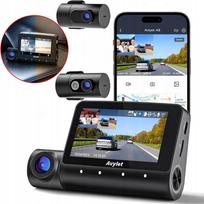 Automobilinė 5K kamera su GPS, naktiniu matymu ir galinio vaizdo kamera