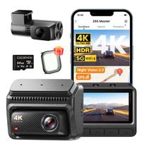 Automobilio kamera DDPAI Z60 Master 4K HDR, 2K galinė, 64GB
