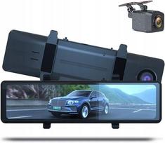 4K automobilio veidrodinis vaizdo registratorius 10.7'' su priekine ir galine kamera