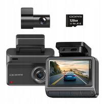 Vaizdo registratorius DDPAI Z50 Pro 4K GPS WiFi su galine kamera, 128GB