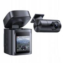 Vaizdo registratorius Baseus PrimeTrip VD1 Pro 4K+1080p GPS WiFi 6 juodas