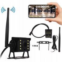 Belaidė WiFi HD IR 12V-24V atbulinė kamera autobusams, sunkvežimiams