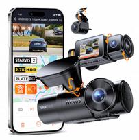 Automobilio kamera Vantrue Nexus N4S 3CH 2,7K/160/GPS/WiFi, 2 vnt.