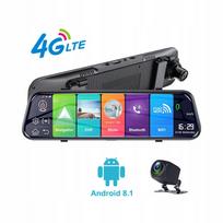 Vaizdo registratorius CAMERA 2025 Mirror Android ADAS 4G WiFi GPS navigacija