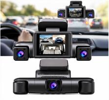 Automobilinė kamera 1080P su naktiniu matymu, dviguba