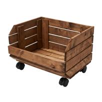 Mobilus dėžė ant ratukų Ruda 37x30x28 cm Modulinis konteineris | GoodFreshDecor