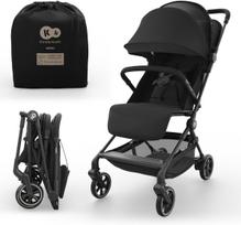 Vežimėlis vaikams Kinderkraft Nebo, Midnight Black, tinkamas lėktuvui