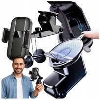 Automobilinis laikiklis iPhone Samsung su pasukamu pagrindu