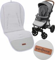Vežimėlio įklotas BABYMAM ALLINONE, dvipusis, universalus