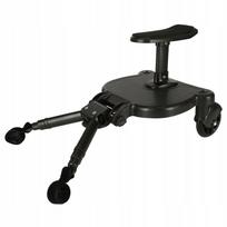 Vežimėlio priedas su vaikiška sėdyne, juodas, universalus, 25 kg, 3–7 metų