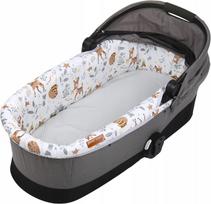 Vežimėlio įdėklas ir paklodžių komplektas BABYMAM