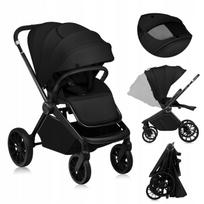Vežimėlis Lionelo Lo-Mika Plus black onyx, iki 22 kg