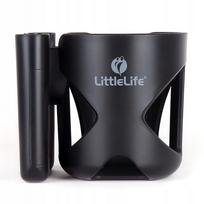 Vežimėlio telefono ir puodelio laikiklis LittleLife Buggy, juodas