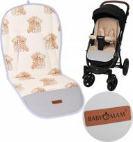 Vežimėlio įdėklas dvipusis universalus BABYMAM ALLINONE