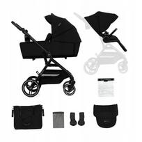 Vežimėlis KINDERKRAFT YOXI 2in1 su lopšiu, 22 kg