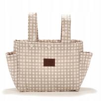 Vežimėlio daiktų dėklas La Millou Ortalion BEIGE VICHY