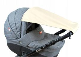 Vežimėlio stogelis BabyLux, atsparus vandeniui, beige