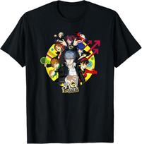 Persona 4 Golden All Characters Keyart ATLUS Unisex T-Shirt S black