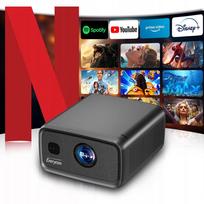 Projektorius 4K LED 3000 CVIA Android 15 3+128GB Everycom su auto fokusavimu