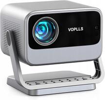 Projektorius VOPLLS M10 sidabrinis LCD YouTube Netflix