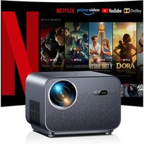 Išmanusis projektorius VGKE 4K 30 000 lm WiFi6 Bluetooth DB Audio Netflix