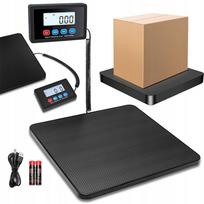 Platforminės svarstyklės pašto siuntoms 200kg 31x31cm elektroninės