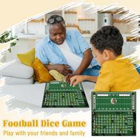Football Dice Fun Table One Size black