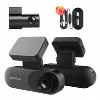 Vaizdo registratorius DDPAI N3 Pro su GPS, galine kamera ir hardwire rinkiniu