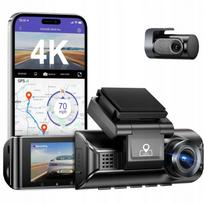Vaizdo registratorius AZDOME M550 Pro 4K su galine kamera