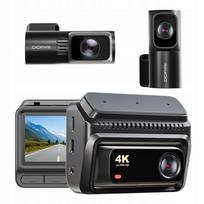 Automobilio vaizdo registratorius DDPAI Z60T 4K HDR priekinis galinis vidinis