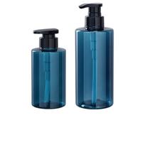 300/500ML Pompos Buteliukai Plastikiniai Skysčio Dozavimo Indeliai Jautrios Losjono Buteliukas Kondicionierius 500ML mėlyna