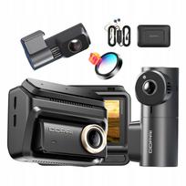 Vaizdo registratorius DDPAI Z90 Pro 4K HDR + 3K MINI3X + galinė kamera + 4G modulis