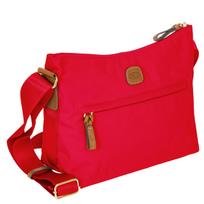 BRIC S BRIC'S 89259 Crossbody Shoulder Bag Multi-Pocket Compact Travel Pouch H21 x W25 D13cm red
