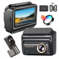 Vaizdo registratorius DDPAI Z90 Pro 4K HDR GPS priekinė ir galinė kamera, 4G modulis