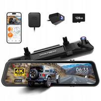 Vaizdo registratorius WOLFBOX G900 PRO 4K+2.5K Mirror STARVIS2 128GB WiFi GPS