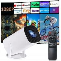 Mini nešiojamas Android 1080P projektorius su WiFi ir Bluetooth