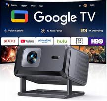 Projektorius TOPTRO 4K Smart Google TV 1080p FHD Autofocus WiFi Bluetooth