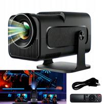 Nešiojamas projektorius Android TV WiFi Full HD su garsiakalbiu