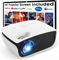 Projektorius TOPVISION Full HD 7500LM LCD Bluetooth 5.1 namų kinui
