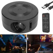 Mini projektorius 1080P HD namų kinui su Bluetooth, skirtas išmaniesiems telefonams