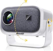 Mini projektorius su WiFi Bluetooth JIMVEO E18 1080p baltas