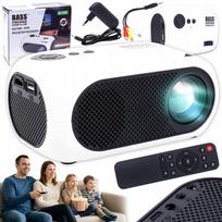 Mini nešiojamas projektorius 1920x1080 LED 13–100" 2500 lm