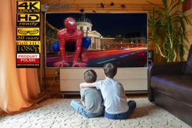 Nešiojamas 55" 16:9 FullHD sulankstomas ekranas projektoriui