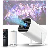 Nešiojamas projektorius 200 ANSI Android 12 WiFi 5G BT 5.0, vaizdas iki 200 colių