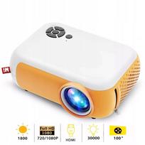 Nešiojamas mini LED projektorius Full HD USB