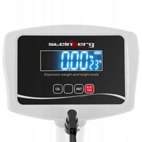 Medicininės asmeninės svarstyklės su ūgio matuokliu, 200 kg, BMI