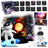 LED naktinė lempa projektorius, USB, 13x Planet Drive, 4K HD