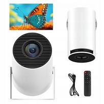 Multimedijos projektorius HY300, WiFi 6, Android 11, Bluetooth, 720p, 4K palaikymas